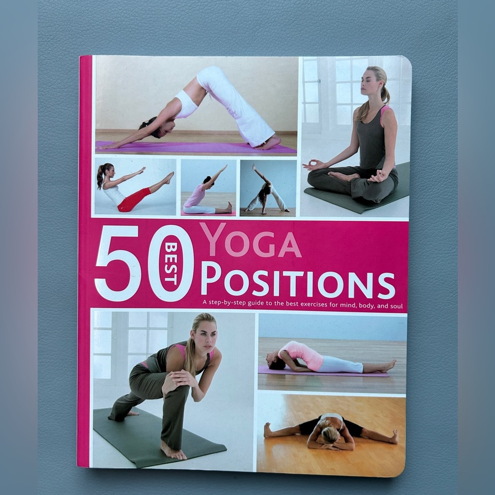 50 Best Yoga Positions Book